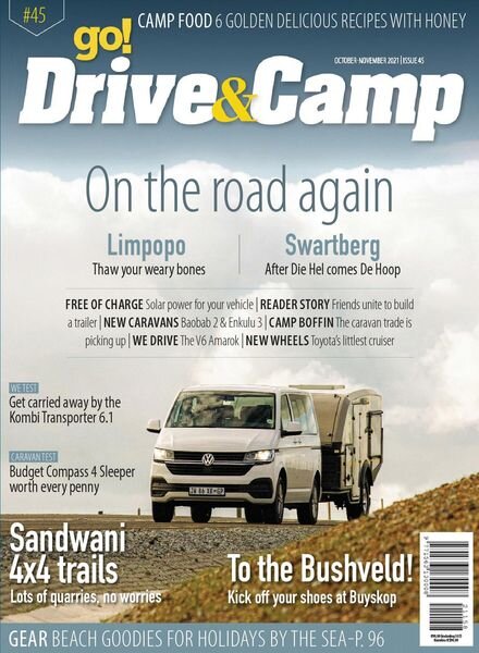 Go! Drive & Camp – October 2021 Cover