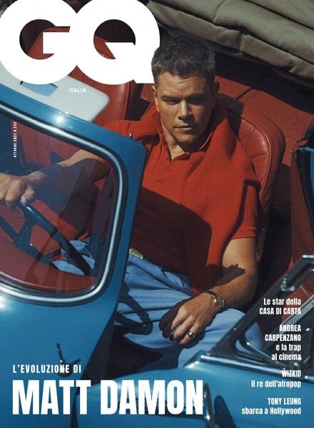 GQ Italia – ottobre 2021 Cover