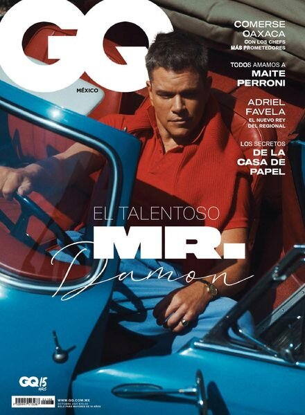 GQ Mexico – octubre 2021 Cover