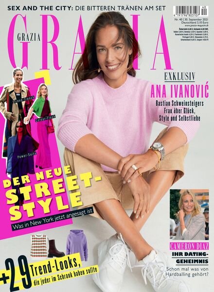 GRAZIA Germany – 30 September 2021 Cover