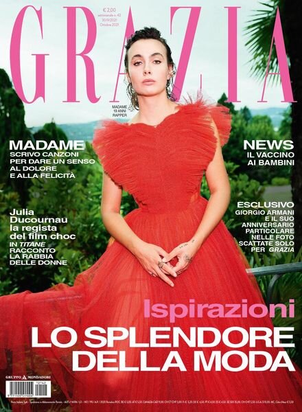 Grazia Italia – 30 Settembre 2021 Cover