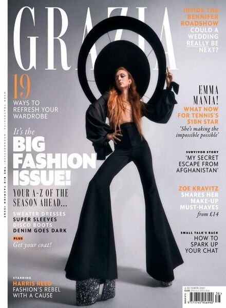 Grazia UK – 21 September 2021 Cover
