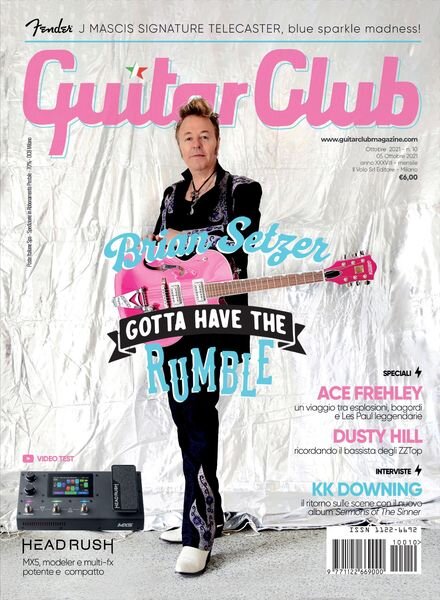 Guitar Club Magazine – ottobre 2021 Cover