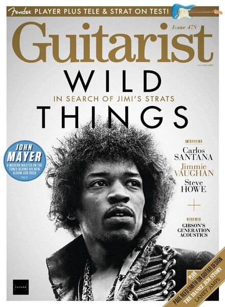 Guitarist – November 2021 Cover