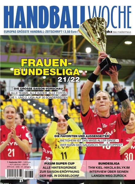 Handballwoche – 07 September 2021 Cover