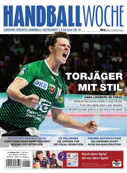 Handballwoche – 12 Oktober 2021 Cover