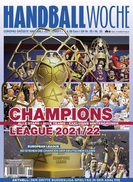 Handballwoche – 21 September 2021 Cover