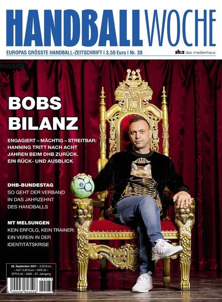 Handballwoche – 28 September 2021 Cover