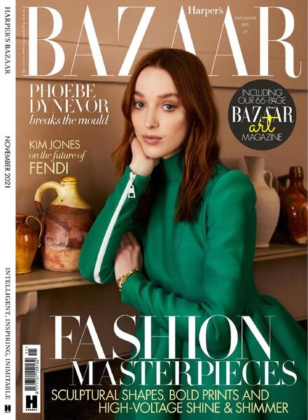 Harper’s Bazaar UK – November 2021 Cover