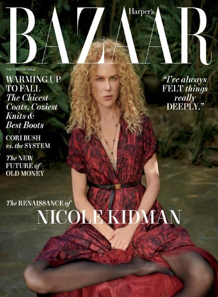 Harper’s Bazaar USA – October 2021 Cover
