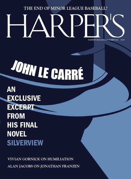 Harper’s Magazine – October 2021 Cover