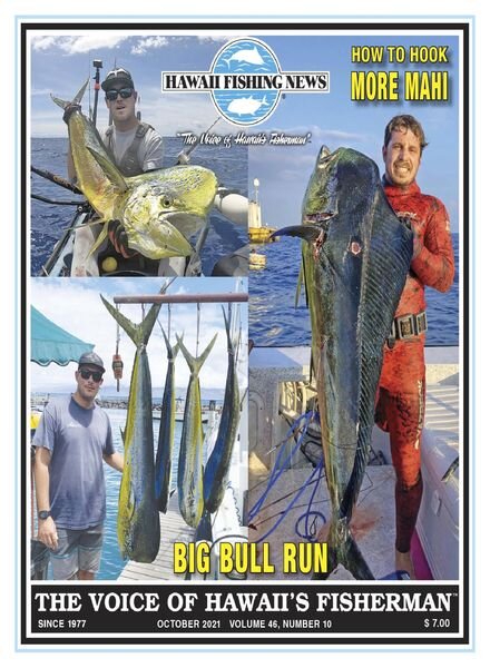 Hawaii Fishing News – October 2021 Cover