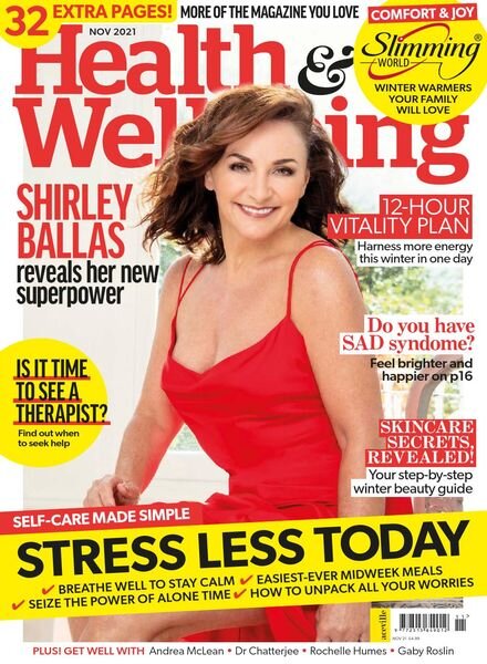 Health & Wellbeing – November 2021 Cover