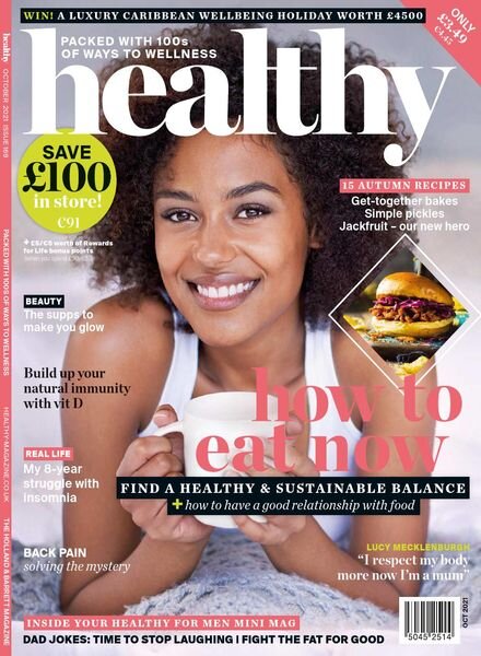 Healthy Magazine – Issue 169 – October-November 2021 Cover