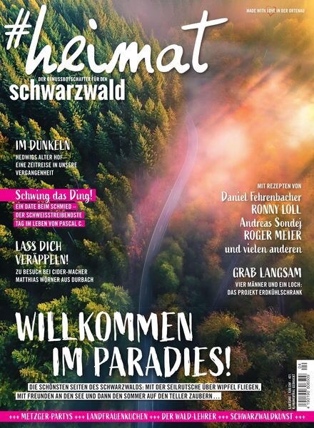 heimat Schwarzwald – 09 Juli 2020 Cover
