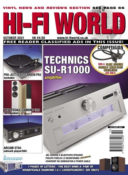 Hi-Fi World – October 2021 Cover