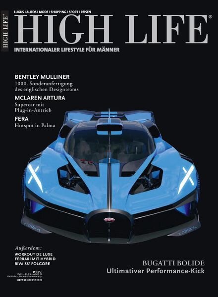 High Life – Herbst 2021 Cover