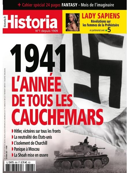 Historia – Octobre 2021 Cover
