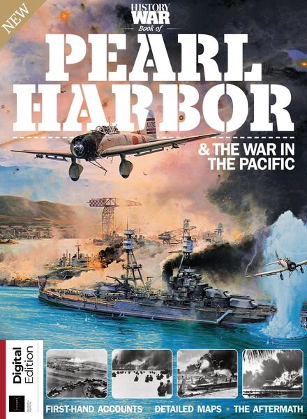 History of War Book of Pearl Harbor & The War In The Pacific – September 2021 Cover