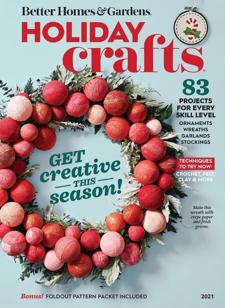 Holiday Crafts – August 2021 Cover