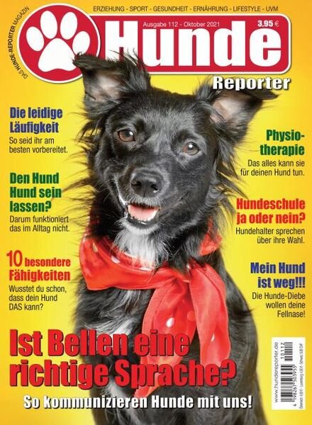 Hunde-Reporter – 17 September 2021 Cover