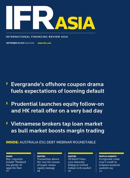 IFR Asia – September 25, 2021 Cover