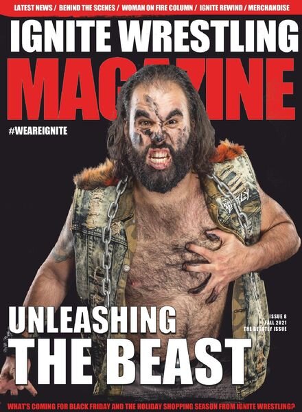 IGNITE Wrestling Magazine – September 2021 Cover