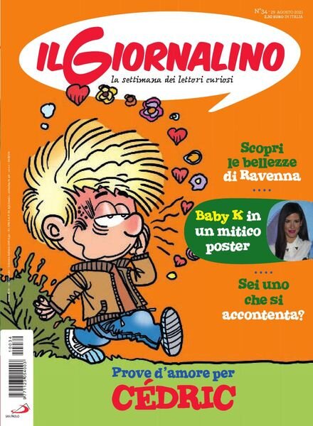 Il Giornalino – 29 Agosto 2021 Cover