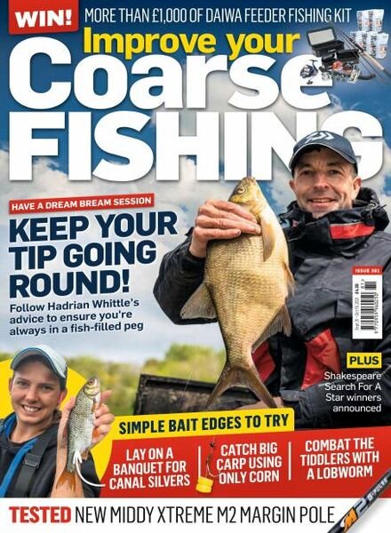 Improve Your Coarse Fishing – September 2021 Cover