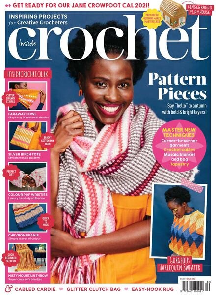 Inside Crochet – Issue 140 – September 2021 Cover