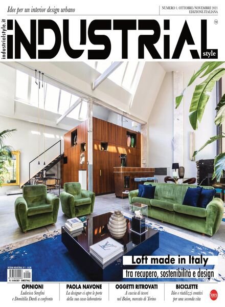 Interni Industrial – ottobre 2021 Cover