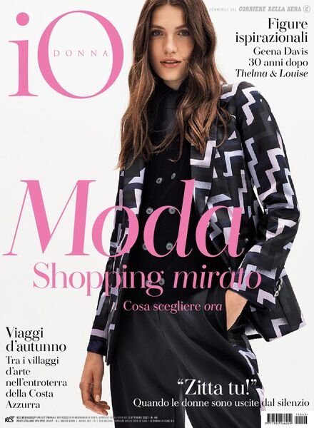 Io Donna del Corriere della Sera – 02 ottobre 2021 Cover