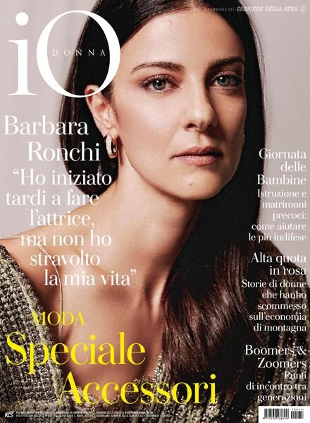 Io Donna del Corriere della Sera – 09 ottobre 2021 Cover