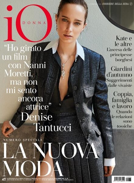 Io Donna del Corriere della Sera – 18 settembre 2021 Cover