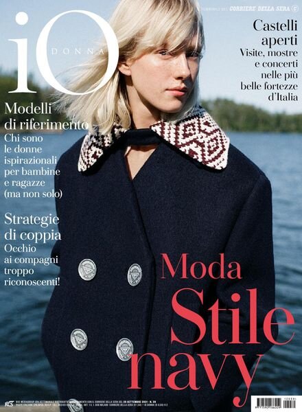 Io Donna del Corriere della Sera – 25 settembre 2021 Cover
