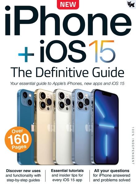 iPhone + iOS – 15 The Definitive Guide – 20 September 2021 Cover