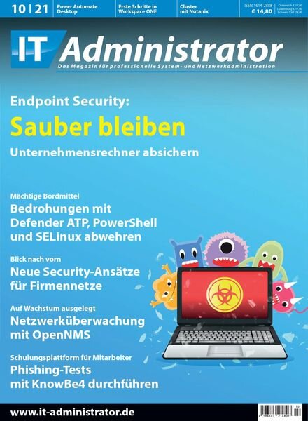 IT-Administrator – Oktober 2021 Cover