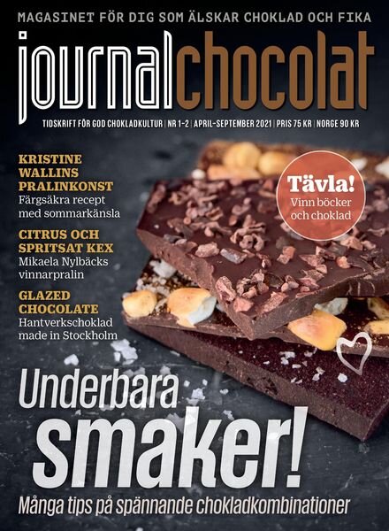 Journal Chocolat – mars 2021 Cover