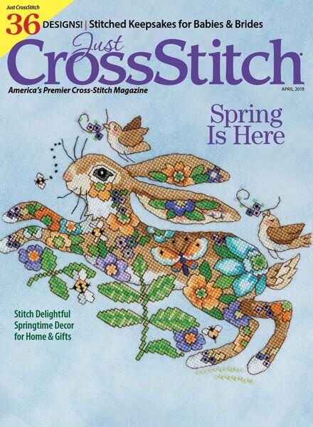 Just CrossStitch – April 2018 Cover