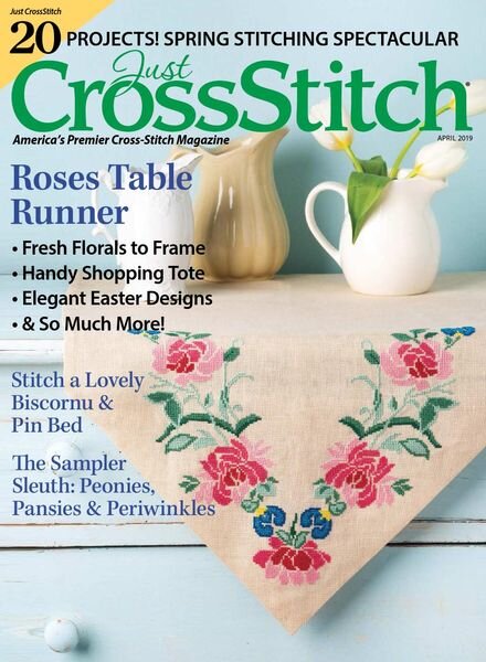 Just CrossStitch – April 2019 Cover