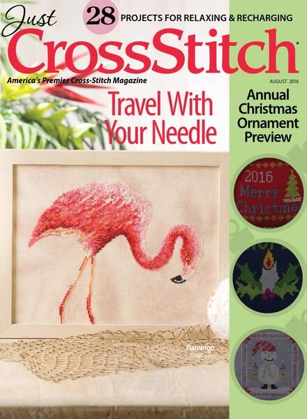 Just CrossStitch – August 2016 Cover