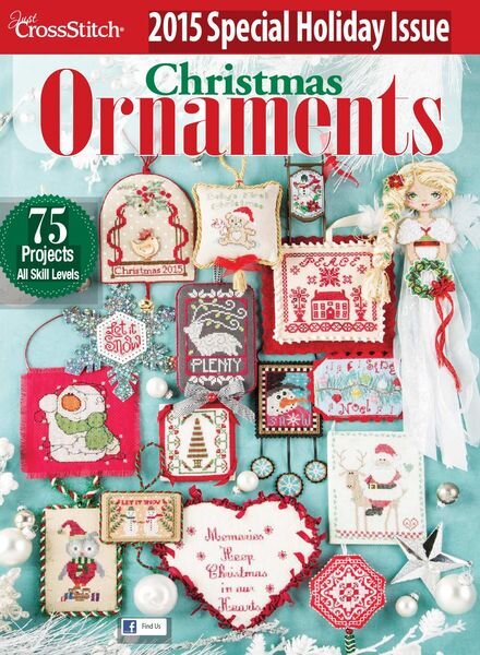 Just CrossStitch – Christmas Ornaments 2015 Cover