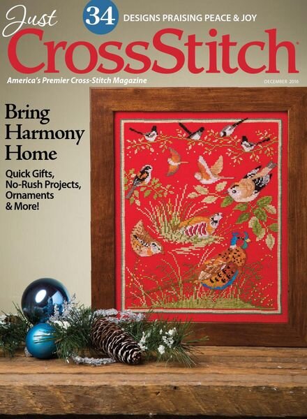 Just CrossStitch – December 2016 Cover