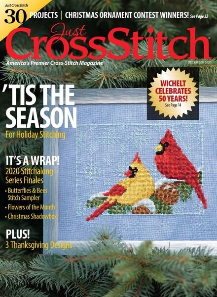 Just CrossStitch – December 2020 Cover