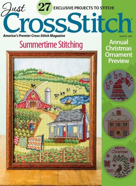 Just CrossStitch – July-August 2015 Cover
