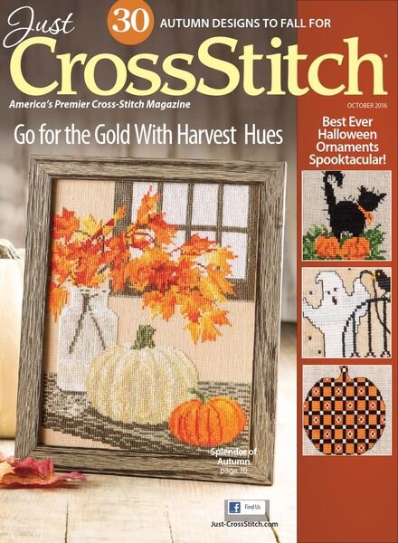 Just CrossStitch – October 2016 Cover