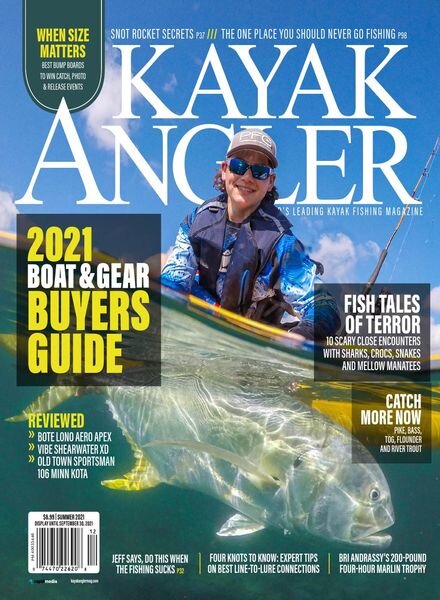 Kayak Angler – August 2021 Cover