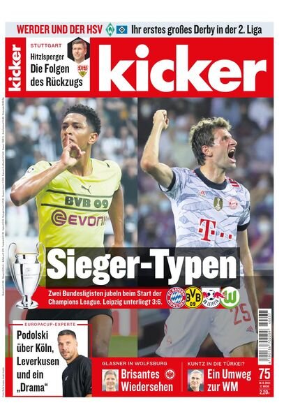 Kicker – 16 September 2021 Cover