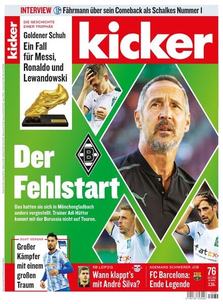 Kicker – 20 September 2021 Cover