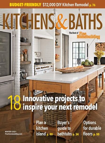 Kitchens & Baths – Winter 2021 Cover